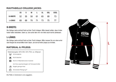 Vintage-Style College Jacket 'A Tribute to Elvis'