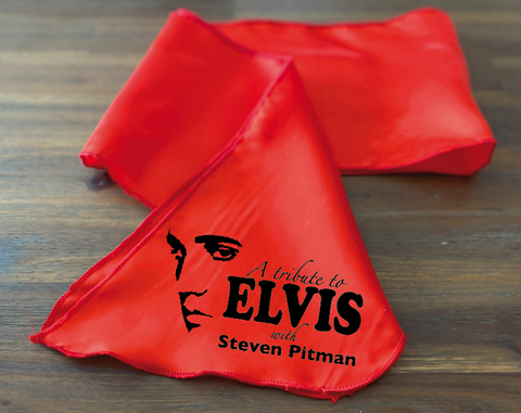 Scarf "A tribute to Elvis" (Rot/Red)