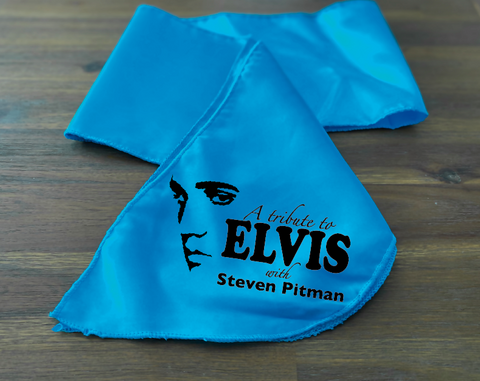 Scarf "A tribute to Elvis" (Türkis/Turquoise)